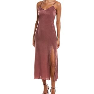 NWT Saltwater LUXE Dusty Rose Midi Dress XS